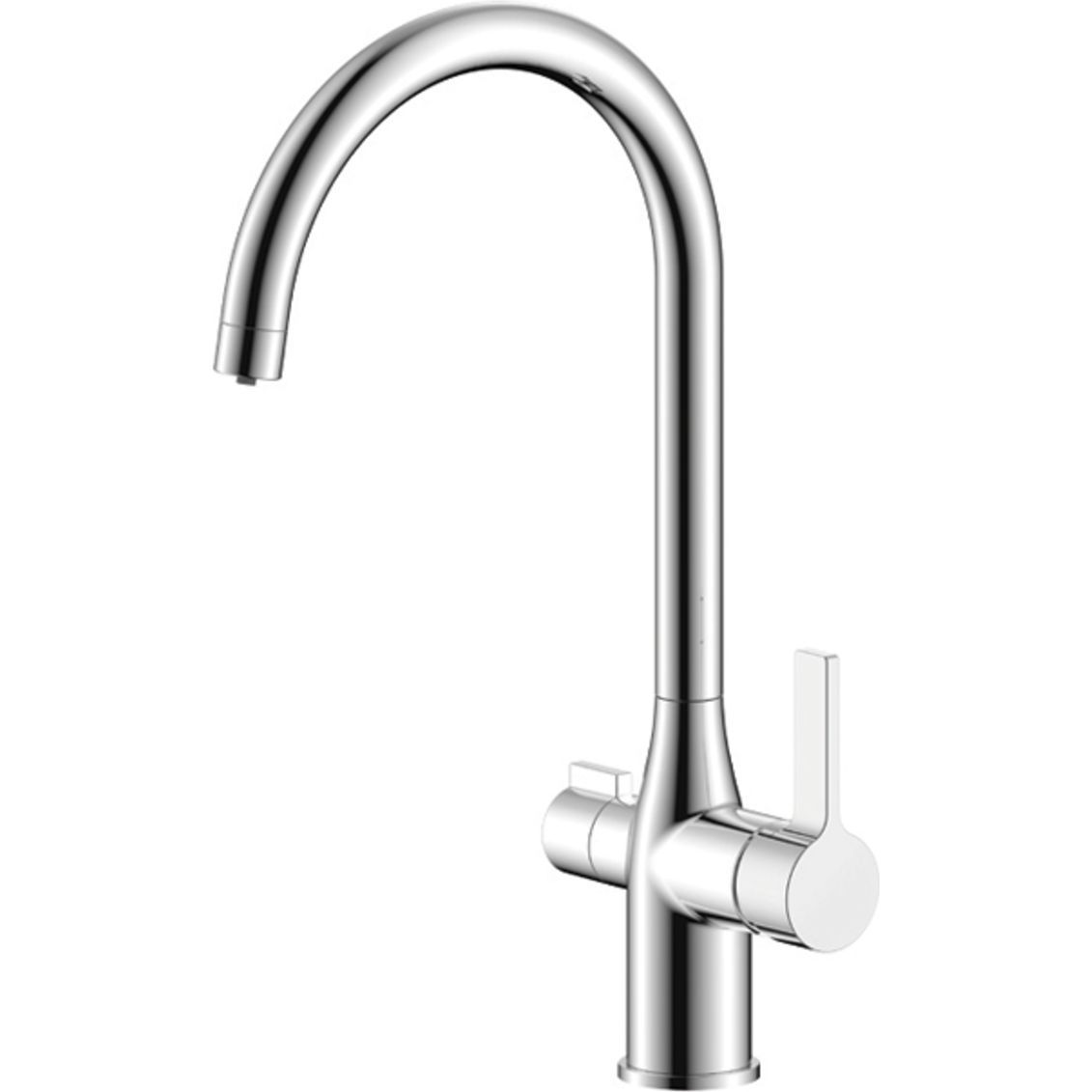 Смеситель для кухни с каналом для фильтрованной воды, Iddis Pure, PURSBFJi05