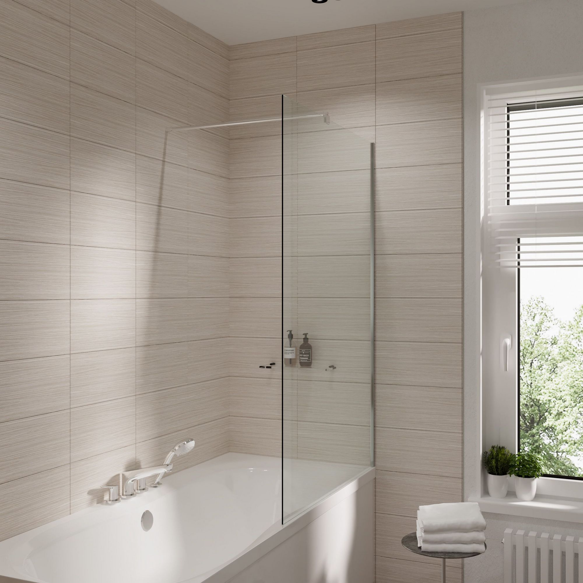 Шторка для ванны Grossman 120x140, GR-103