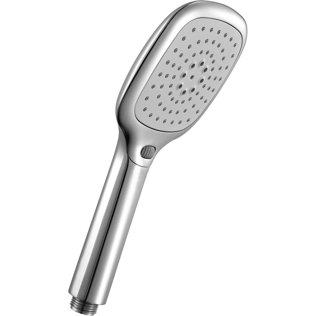 Лейка душевая квадратная 3-функциональная 110х253 мм Lemark, LM1013C