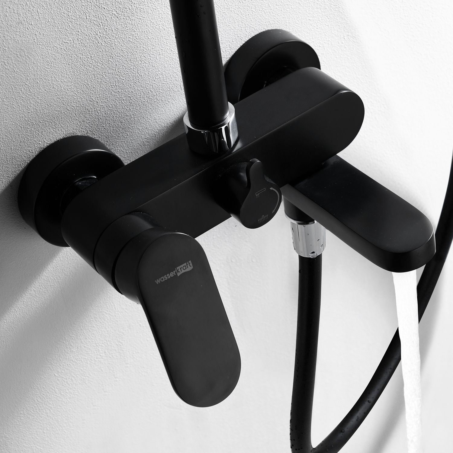 Душевой комплект со смесителем WasserKRAFT, A17401