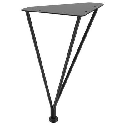 Столик журнальный Sheffilton SHT-TU29/H36/МДФ 80 бетон светлый/черный муар, 191168