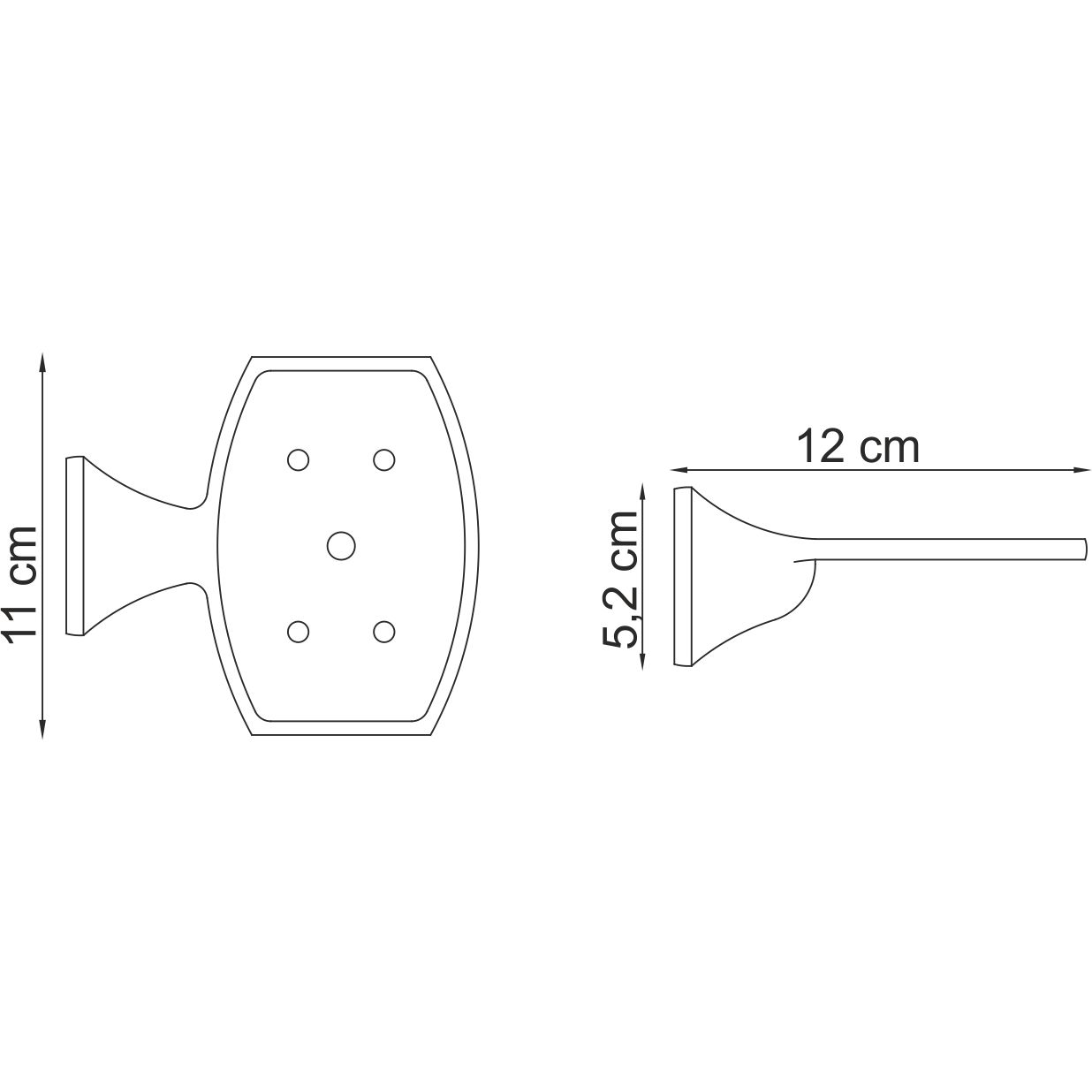 Мыльница решетка WasserKRAFT Wern, K-2569