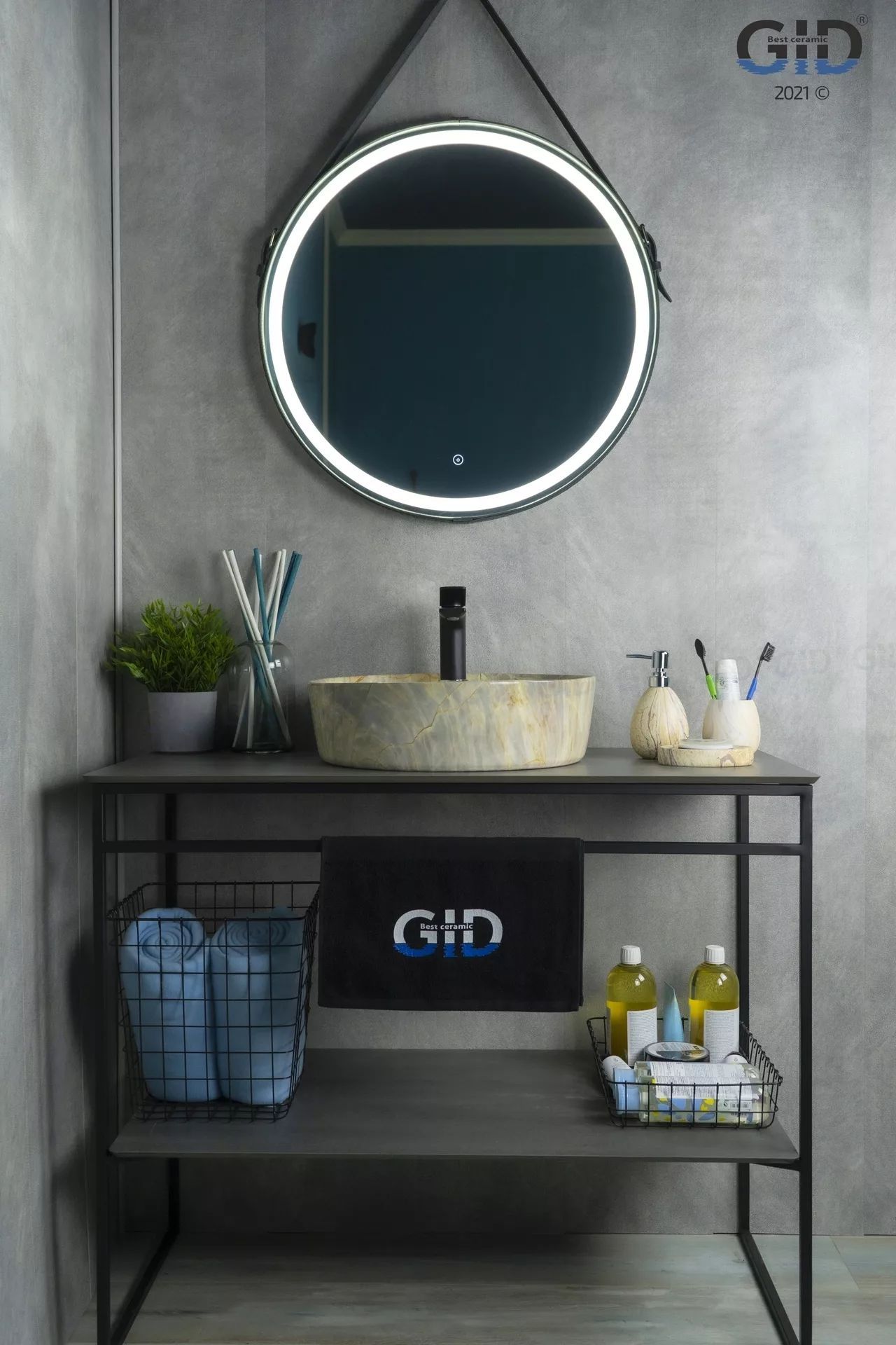 Умывальник Gid MNC534 44x44, 54443