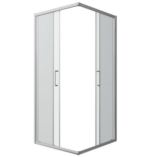 Квадратный душевой уголок Bravat Drop 90x90, BS090.2200A