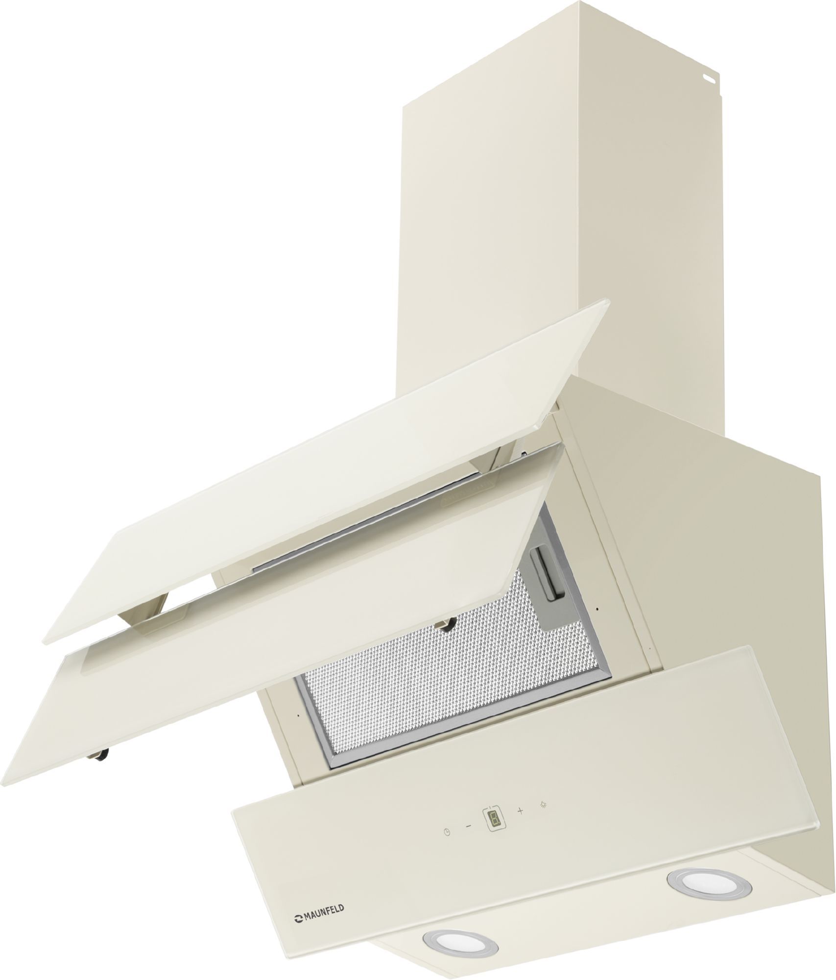 Кухонная вытяжка Maunfeld Cascada 60 бежевый