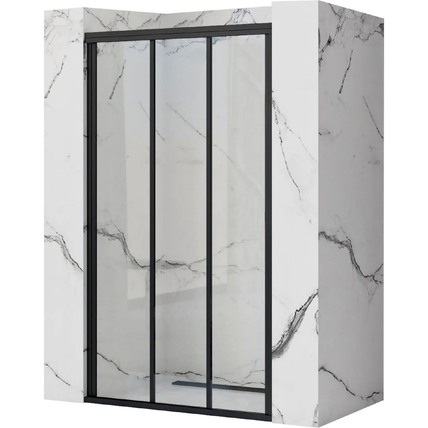 Душевая дверь Rea Alex Black 90, REA-K0922