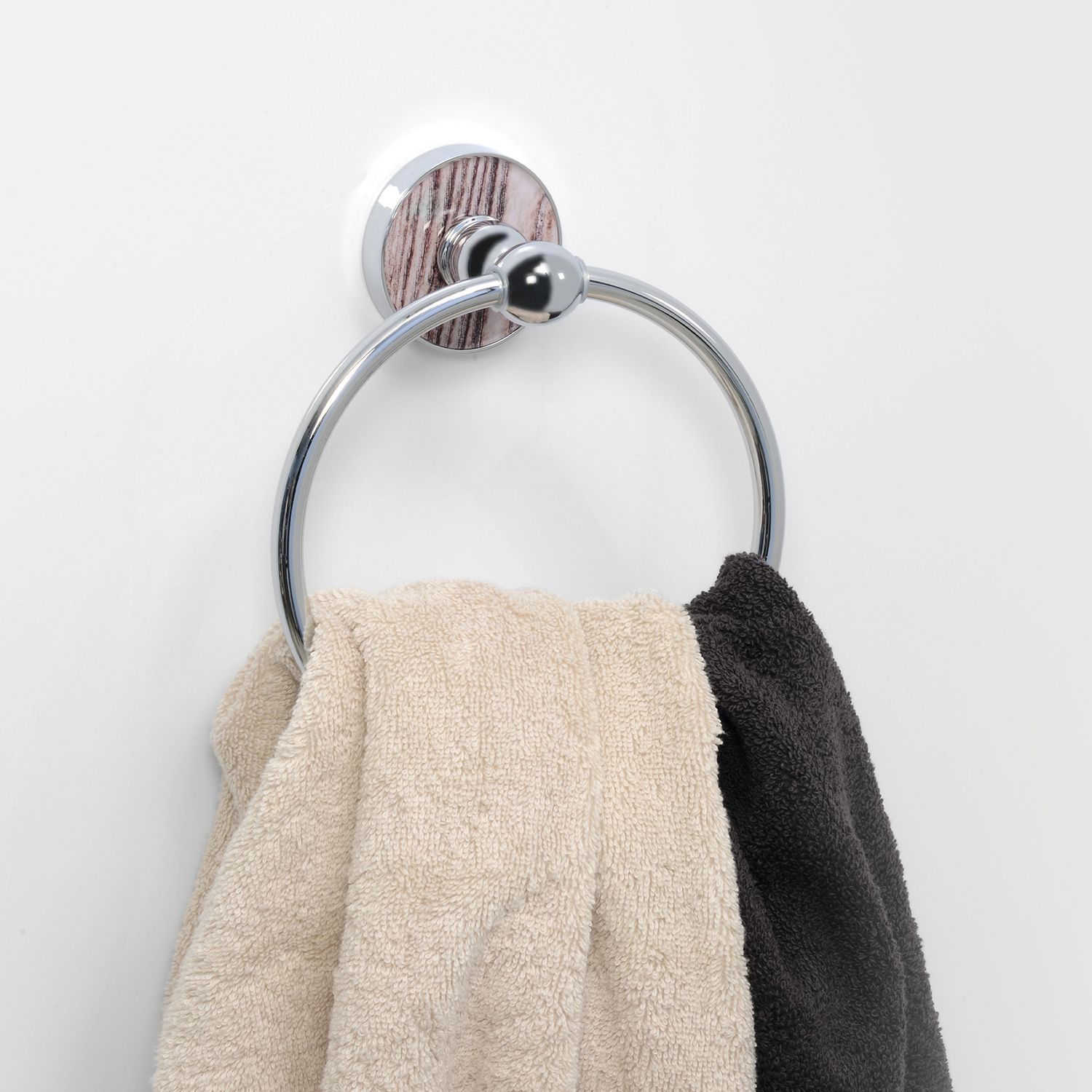 Держатель полотенец кольцо WasserKRAFT Regen, K-6960