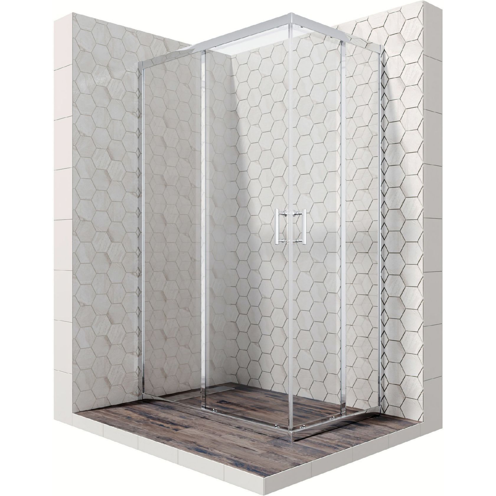 Прямоугольное душевое ограждение Ambassador Kingston