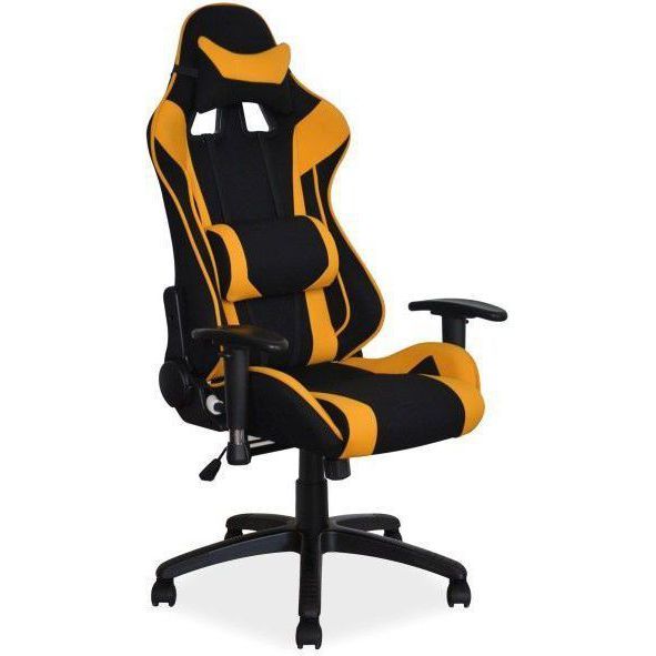 Кресло компьютерное Signal Viper черный/желтый, OBRVIPERCZO