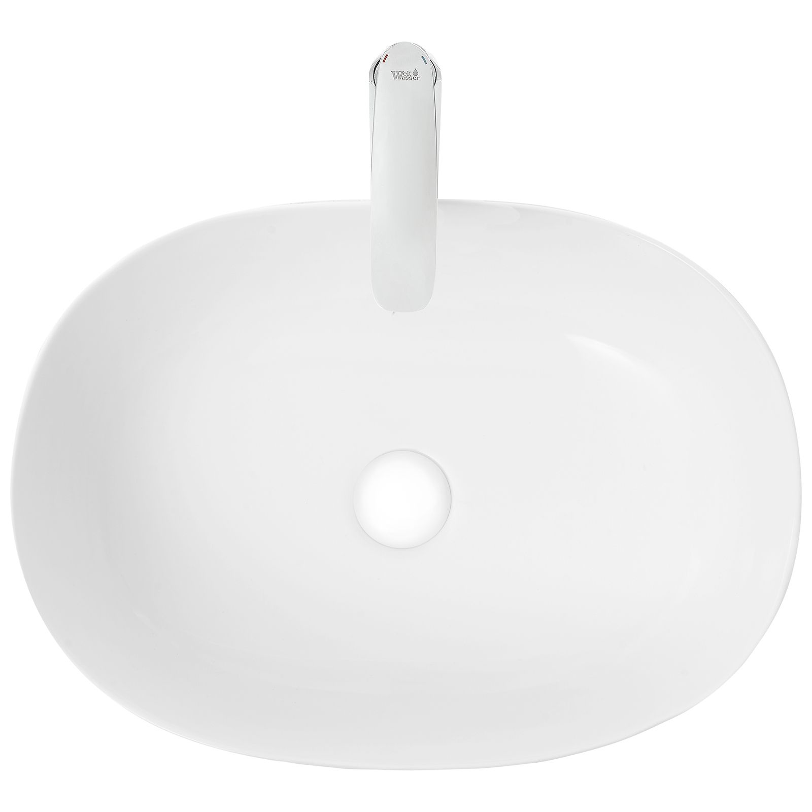 Раковина накладная WeltWasser ELBACH 32100 57x43