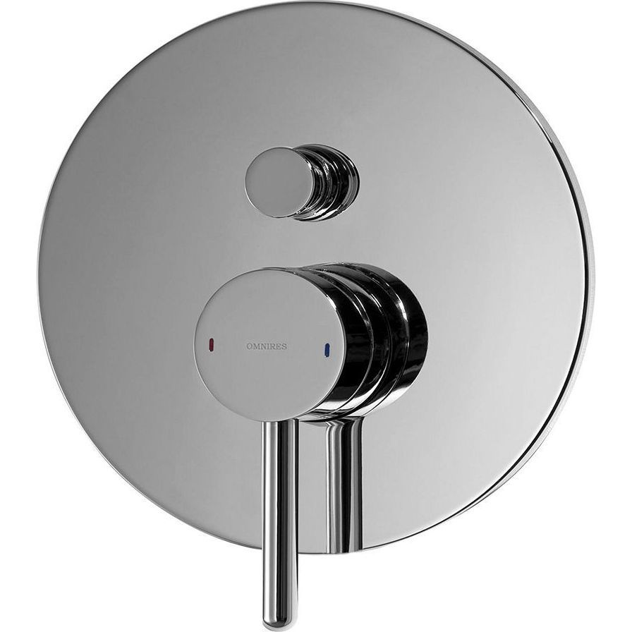 Смеситель для ванны скрытого монтажа Omnires Y, Y1235CR