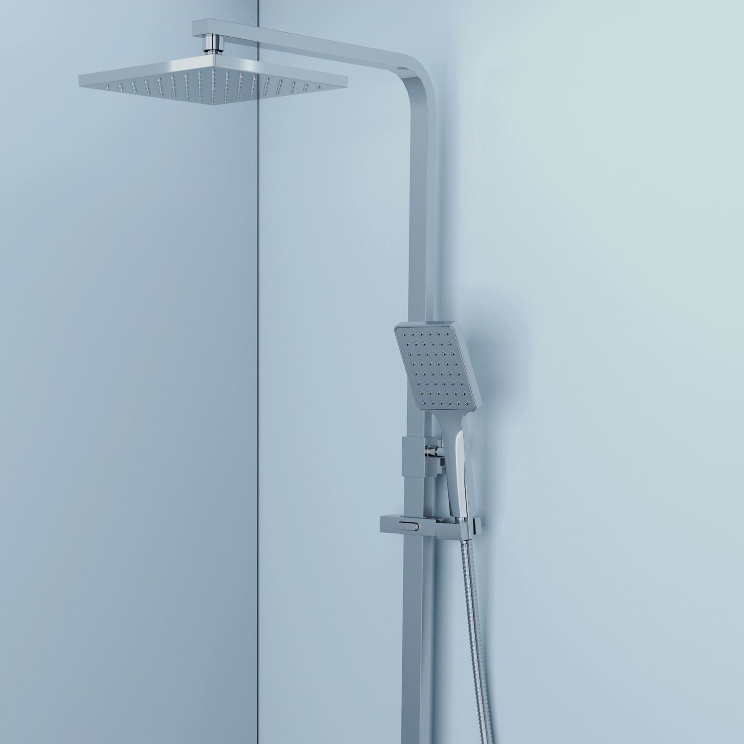 Смеситель с верхним душем, Iddis Bild, BILSB1Fi06