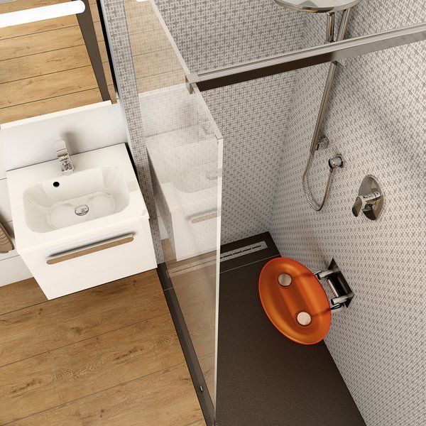 Сиденье для душа Ravak OVO-P Orange, B8F0000005