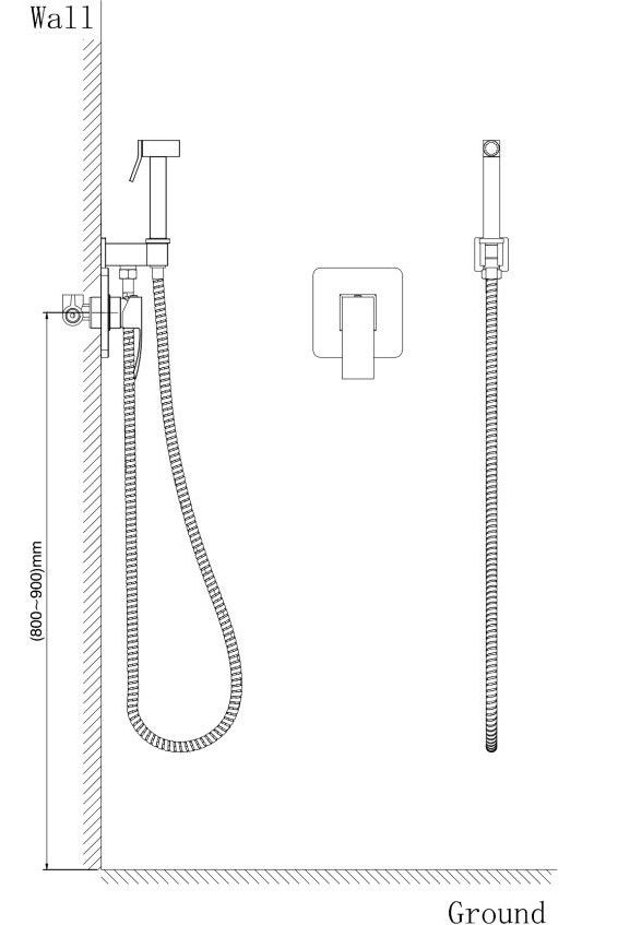 Гигиенический душ Vivi Felice 1015