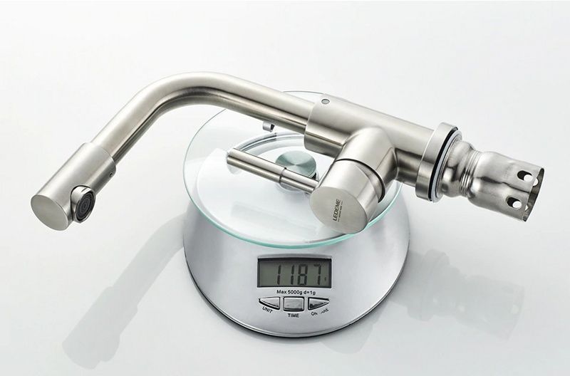 Смеситель для умывальника из нержавеющей стали Ledeme L1098-4