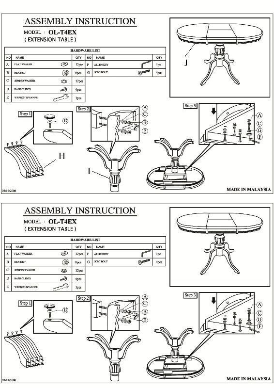 Стол обеденный Signal Olivia белый, OLIVIASZB106