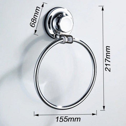 Кольцо для полотенца на присоске Ledeme L3704