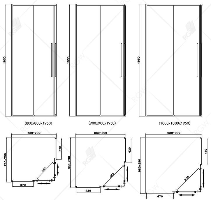 Душевой уголок RGW SV-31