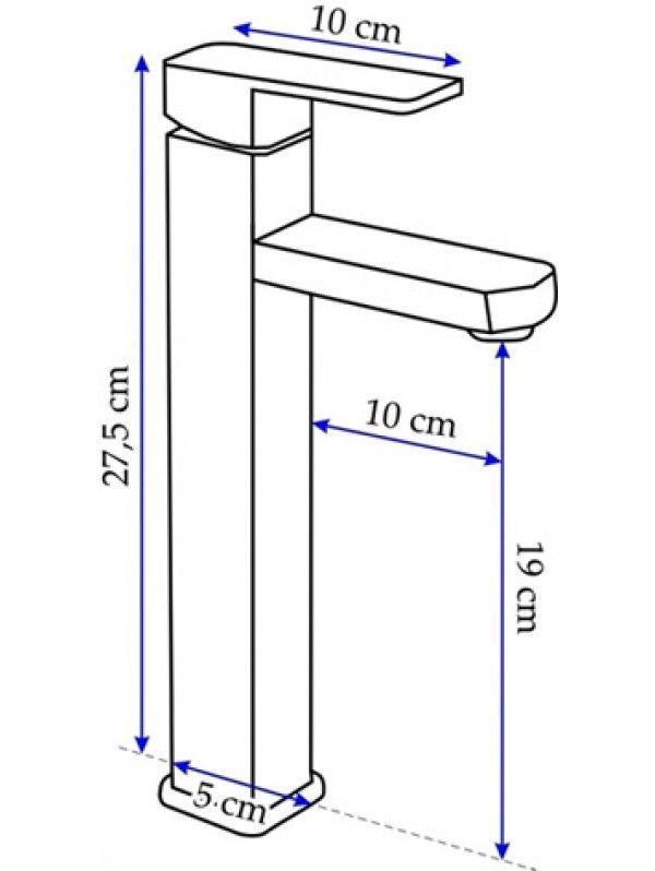 Смеситель для умывальника Rea Caro, REA-B0498