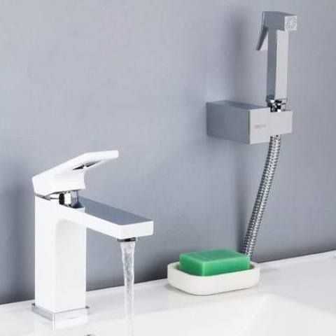 Смеситель для раковины с гигиеническим душем Gappo G1017-1