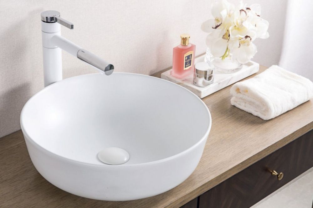 Раковина керамическая накладная Belbagno 41x41, BB1315