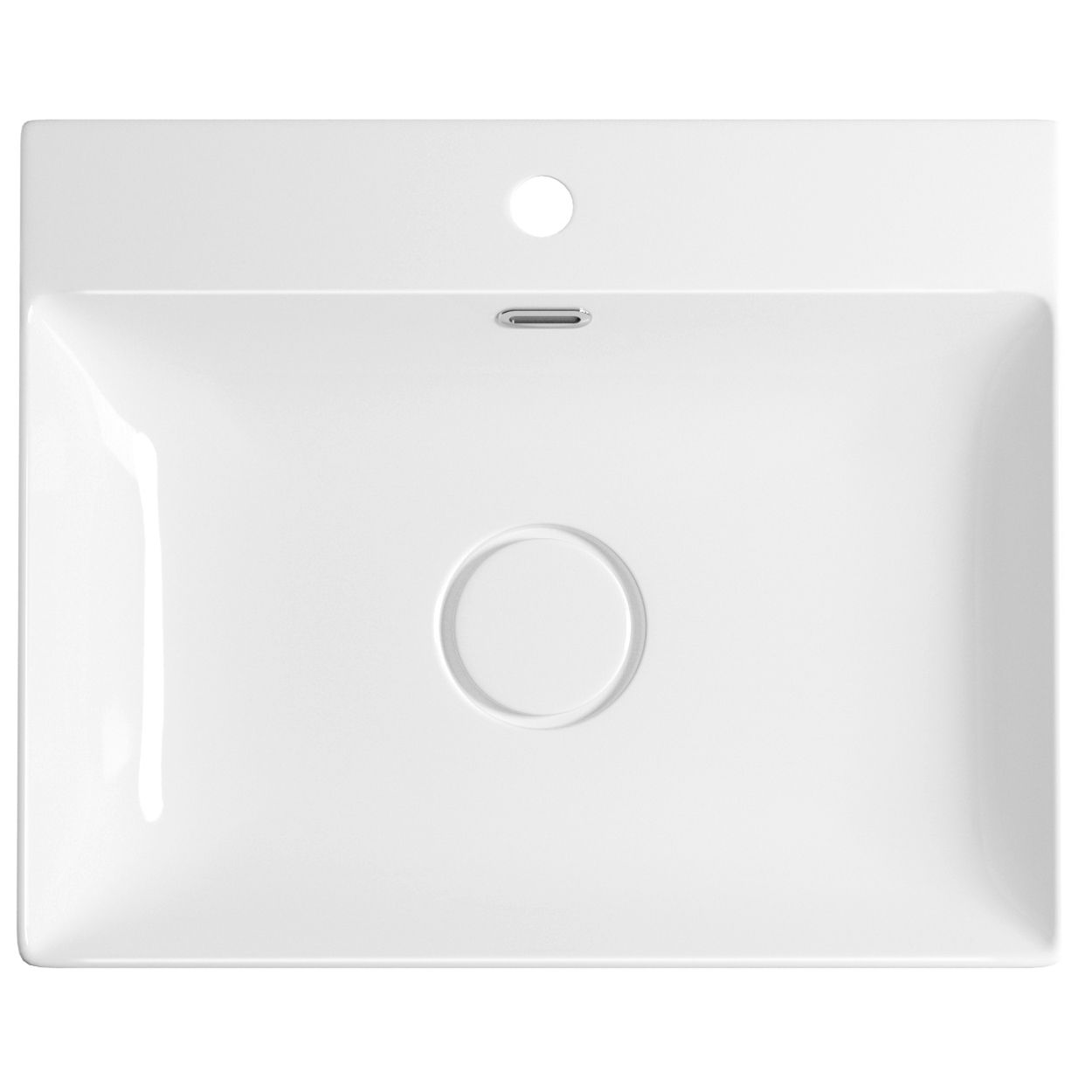 Накладная раковина Wellsee DeSire 55x45, 151501000