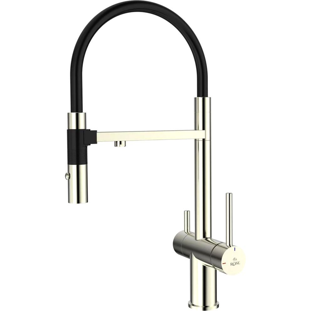 Смеситель для кухни с гибким изливом и магнитом под фильтр Rose, R958L