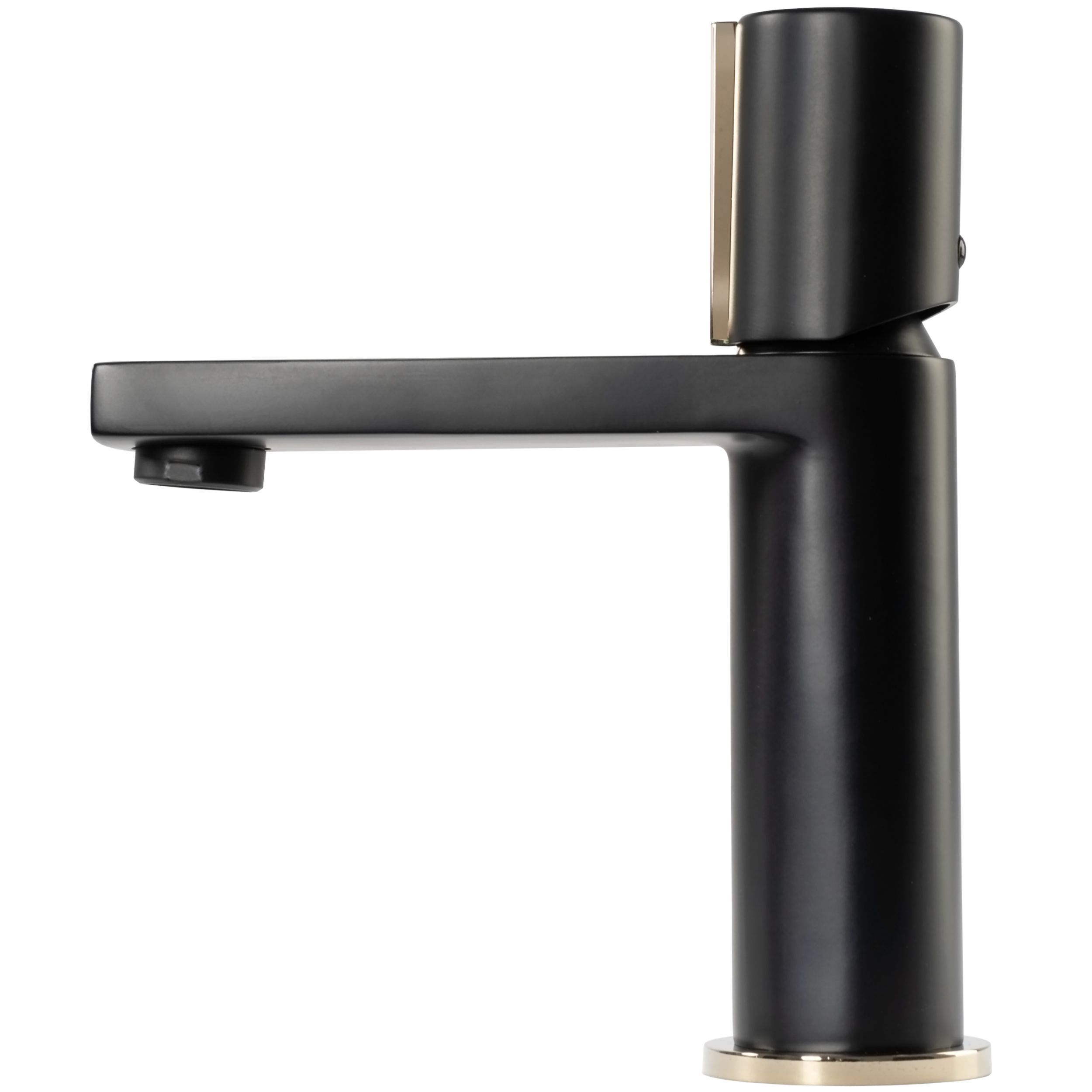 Смеситель для умывальника Rea Icon Black/Gold, REA-B5680