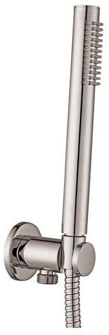 Ручной душ с креплением Paffoni Light нержавеющая сталь, ZDUP094ST