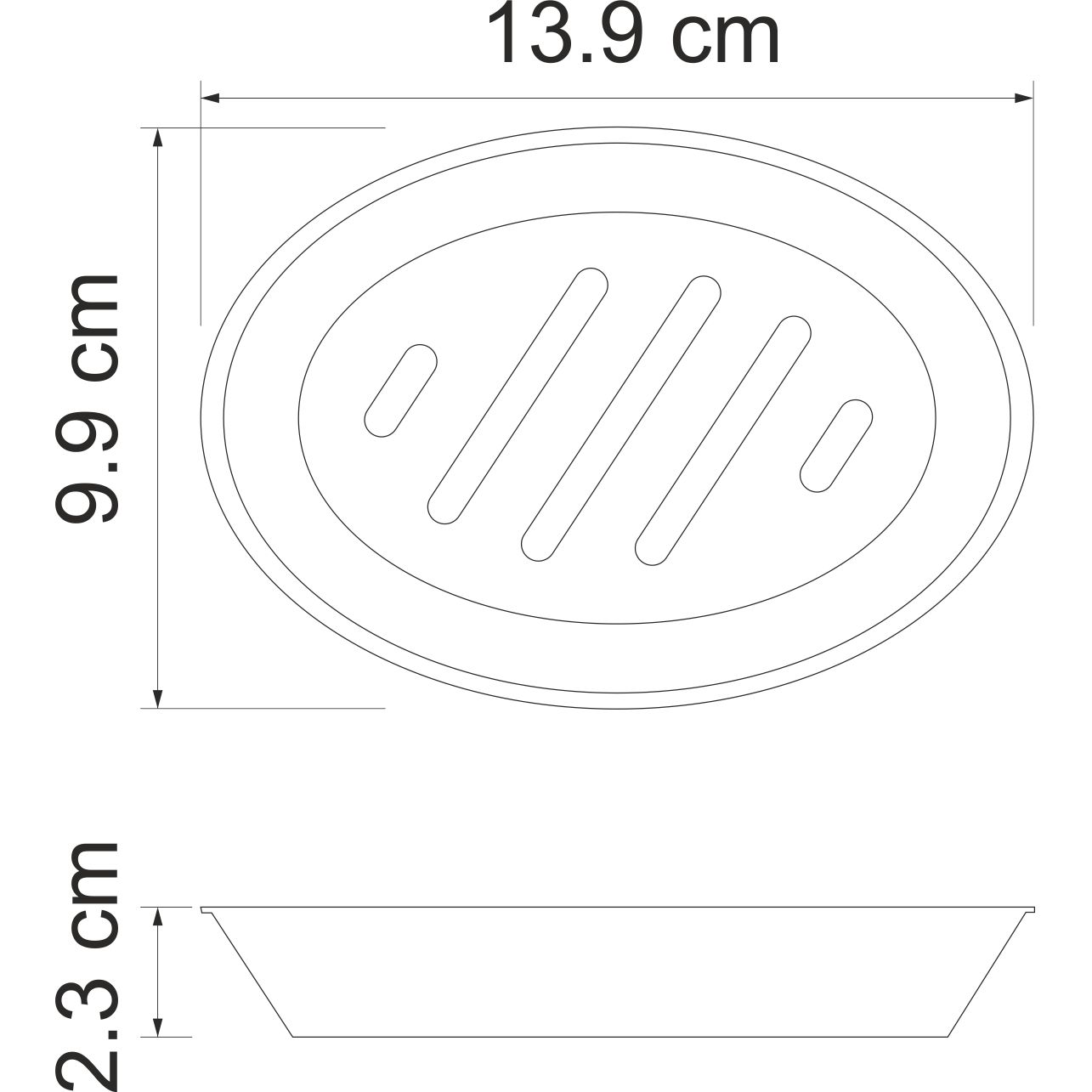 Мыльница WasserKRAFT Ruwer, K-6729