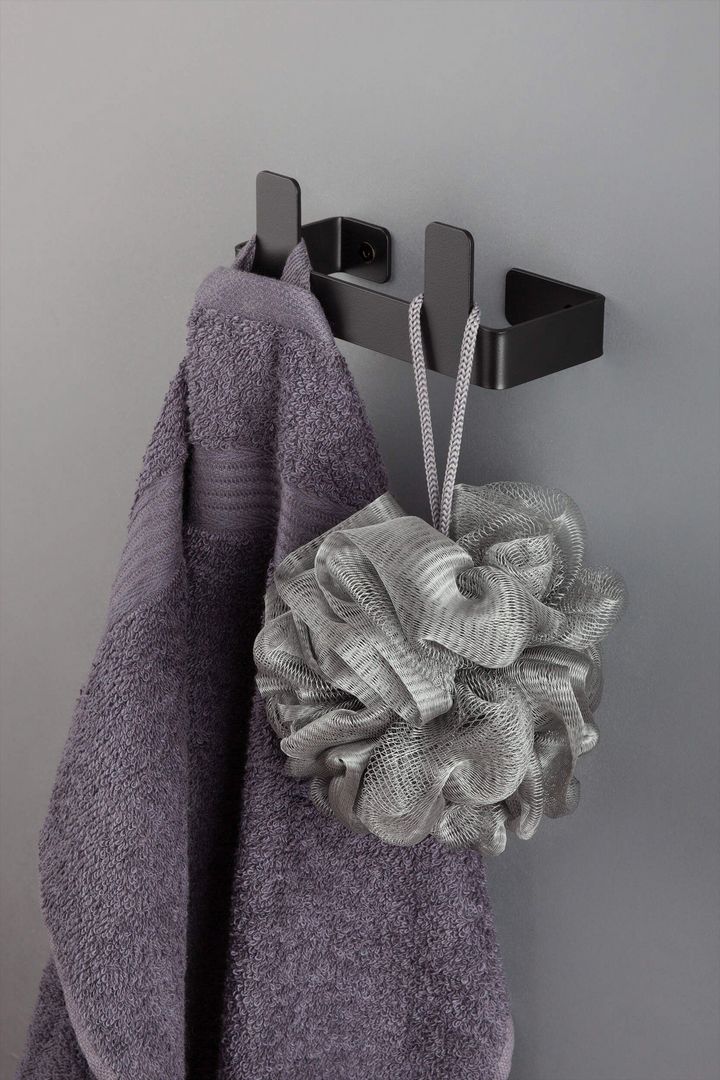 Крючок двойной Deante Mokko Nero, ADM_N121