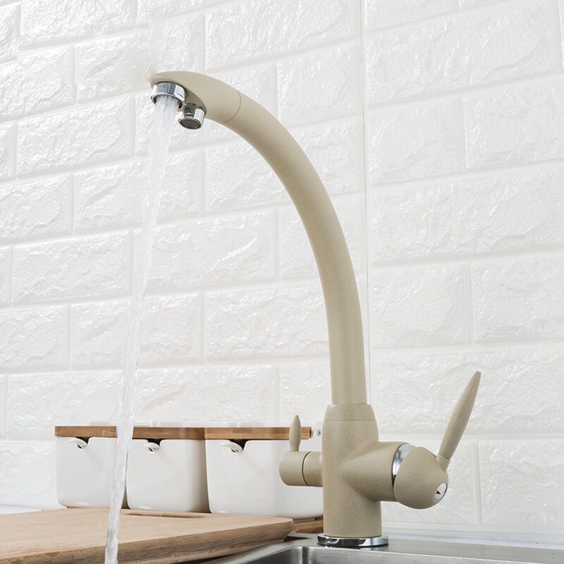 Смеситель для кухни на две воды Frap F4399-20