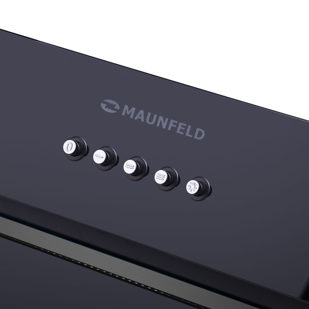 Кухонная вытяжка Maunfeld TRAPEZE 601GG черный
