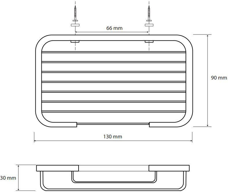 Мыльница Bemeta Cytro, 146208302