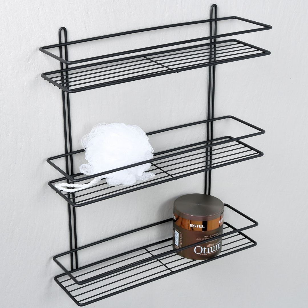 Полка прямая трехэтажная Fixsen, FX-730B-3