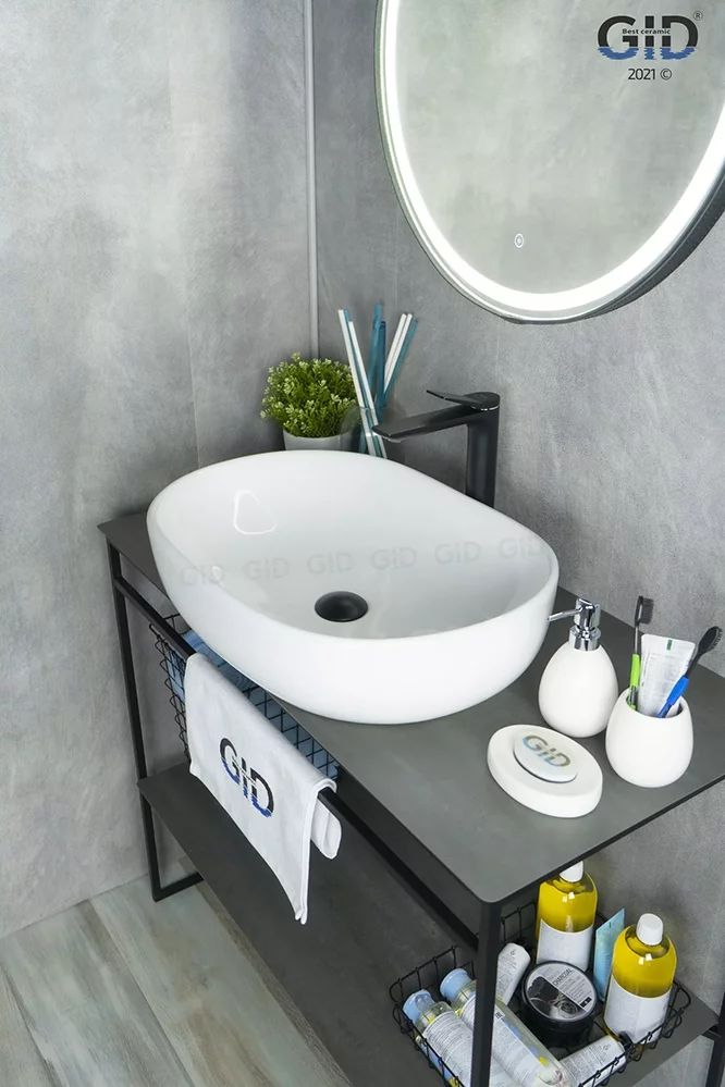 Умывальник Gid N9026A 60x40, 51112