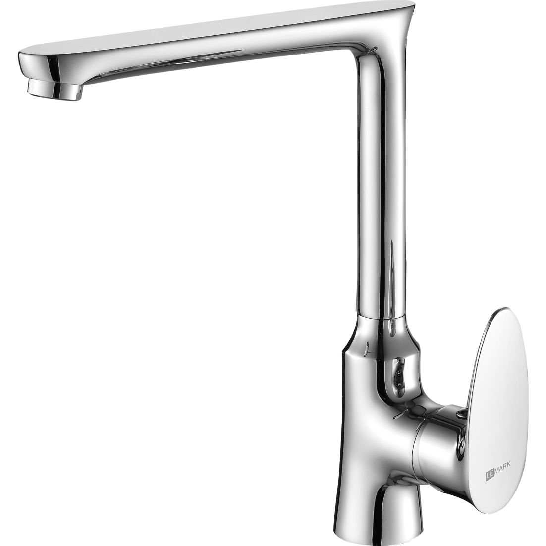 Смеситель для кухни с высоким поворотным изливом Lemark Nero, LM0205C