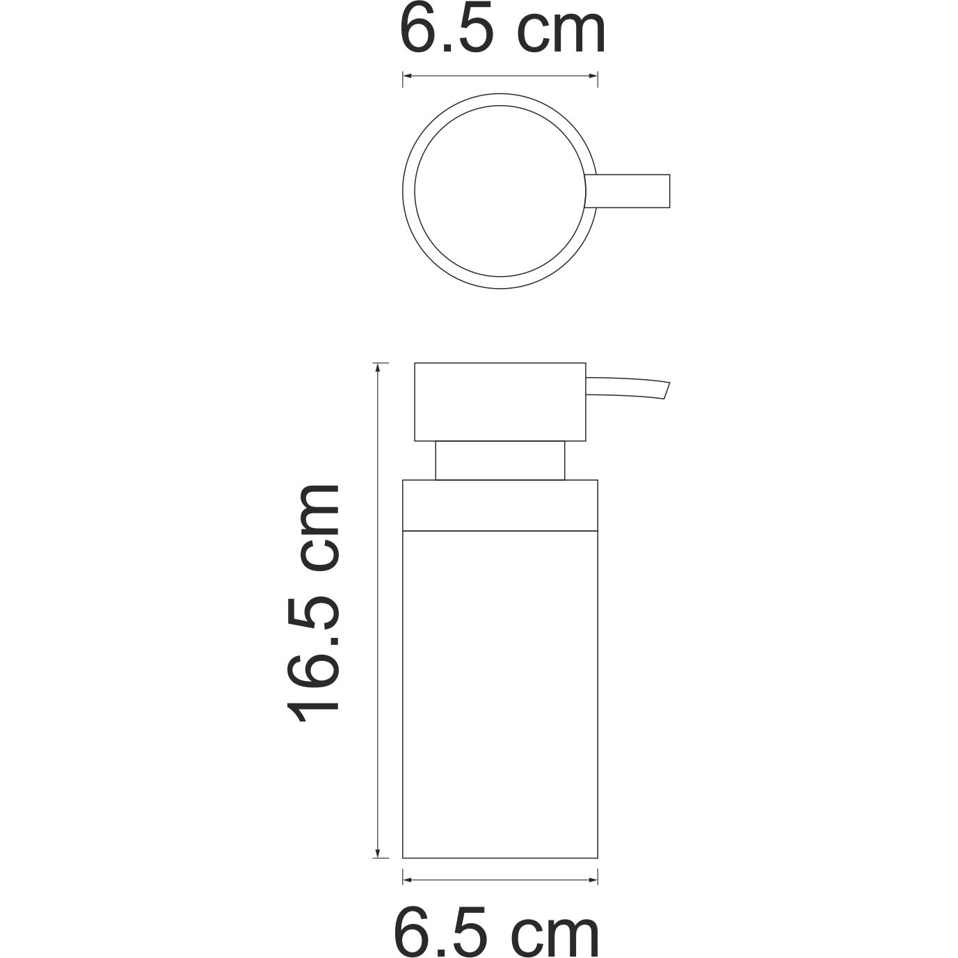 Дозатор для жидкого мыла WasserKRAFT Berkel, K-4999