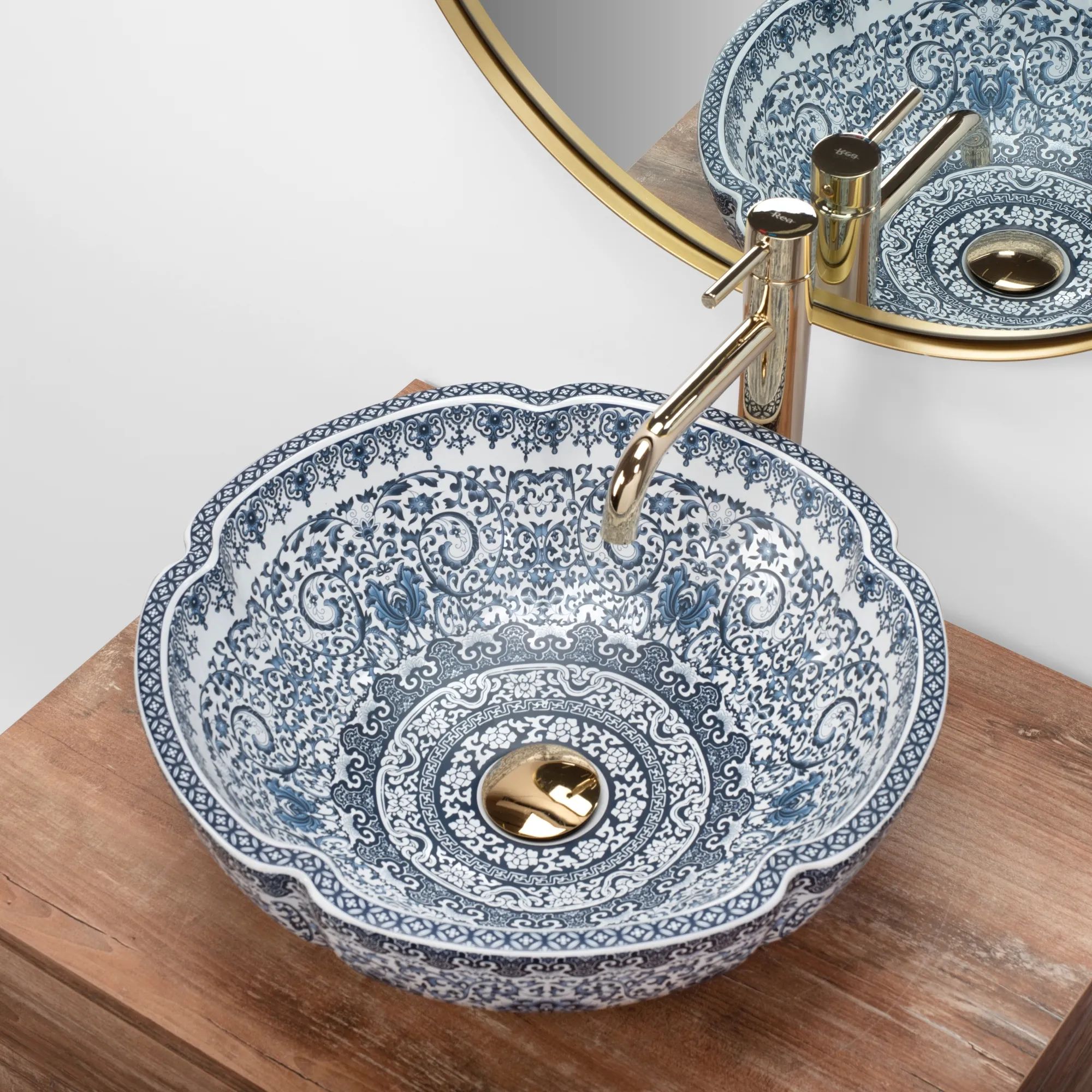 Умывальник Rea Vivien 42.5x42.5, REA-U5666