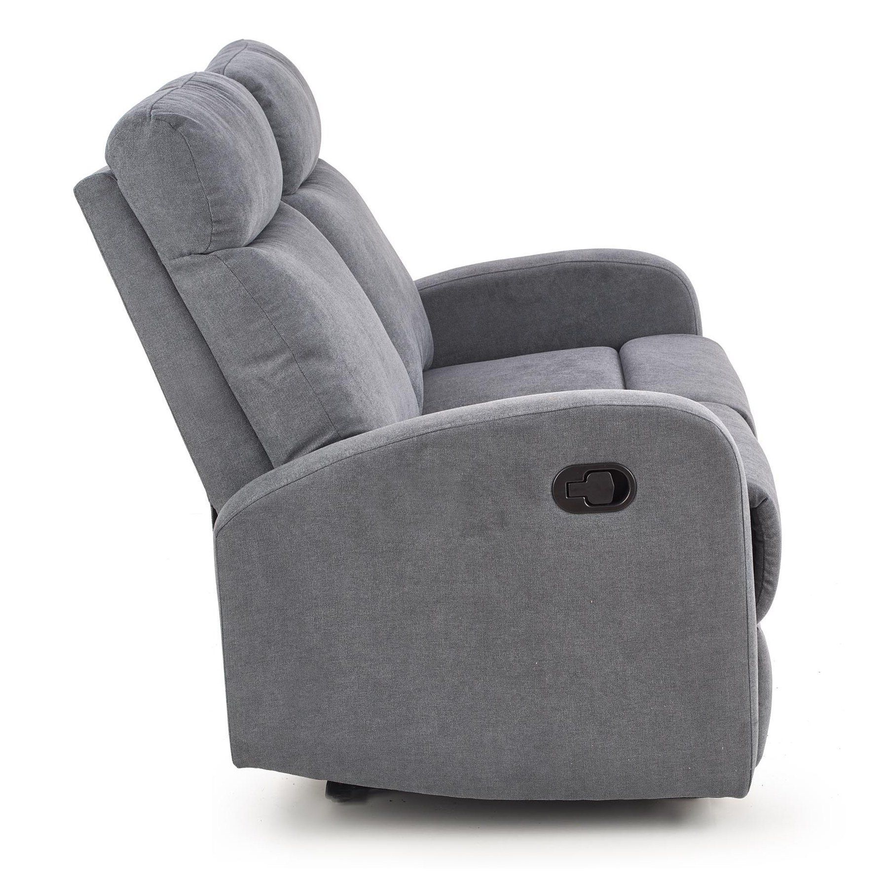 Диван Halmar Oslo 2S раскладной, темно-серый, V-CH-OSLO_2S-SOFA-C.POPIEL