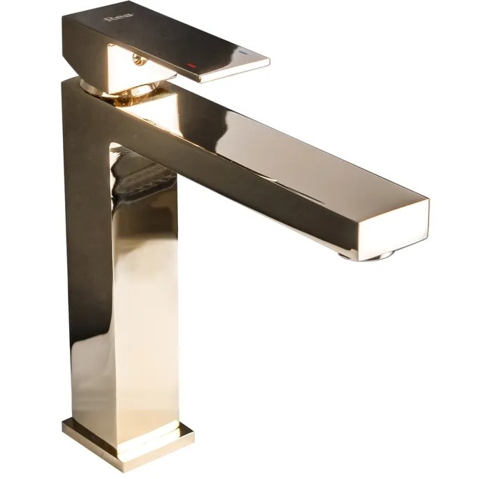 Смеситель для умывальника Rea Fenix L.Gold, REA-B6395