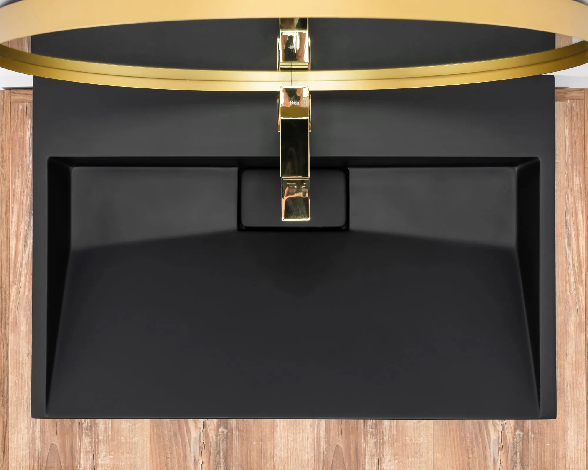 Умывальник Rea Goya Black 100x46, REA-U8666