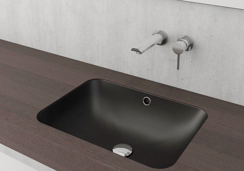 Умывальник встраиваемый снизу Bocchi Scala Arch 55x41, 1006-004-0125