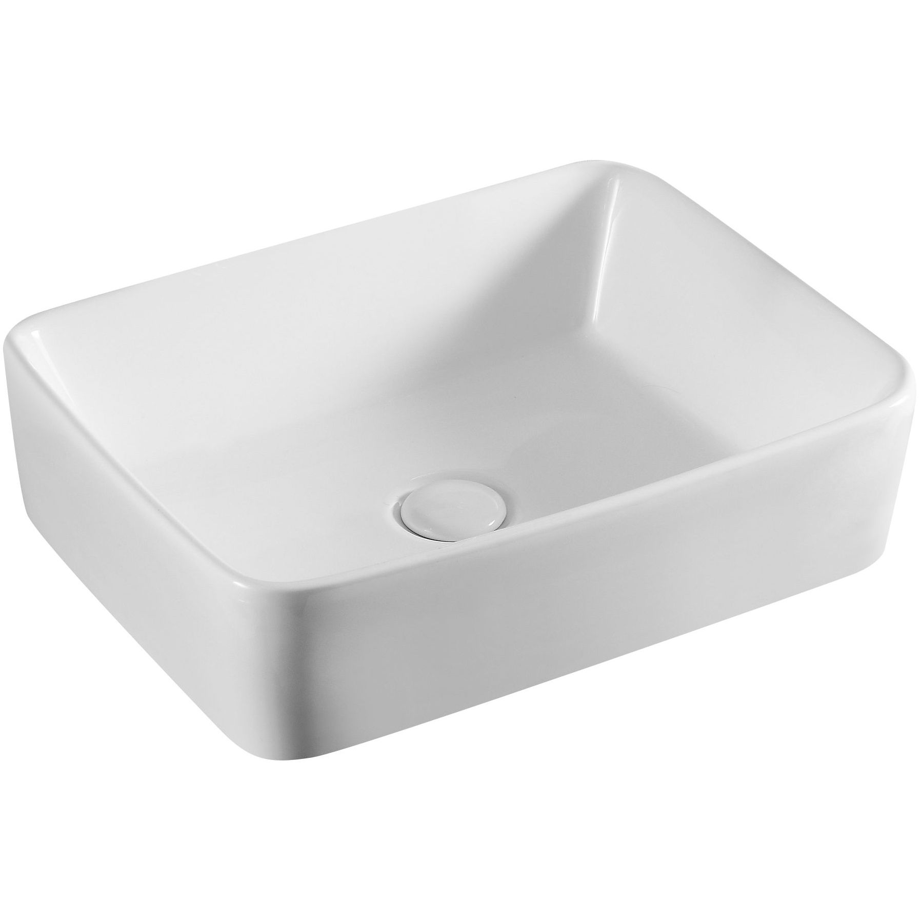 Накладной умывальник Uptrend Aura 47x36, TR4565