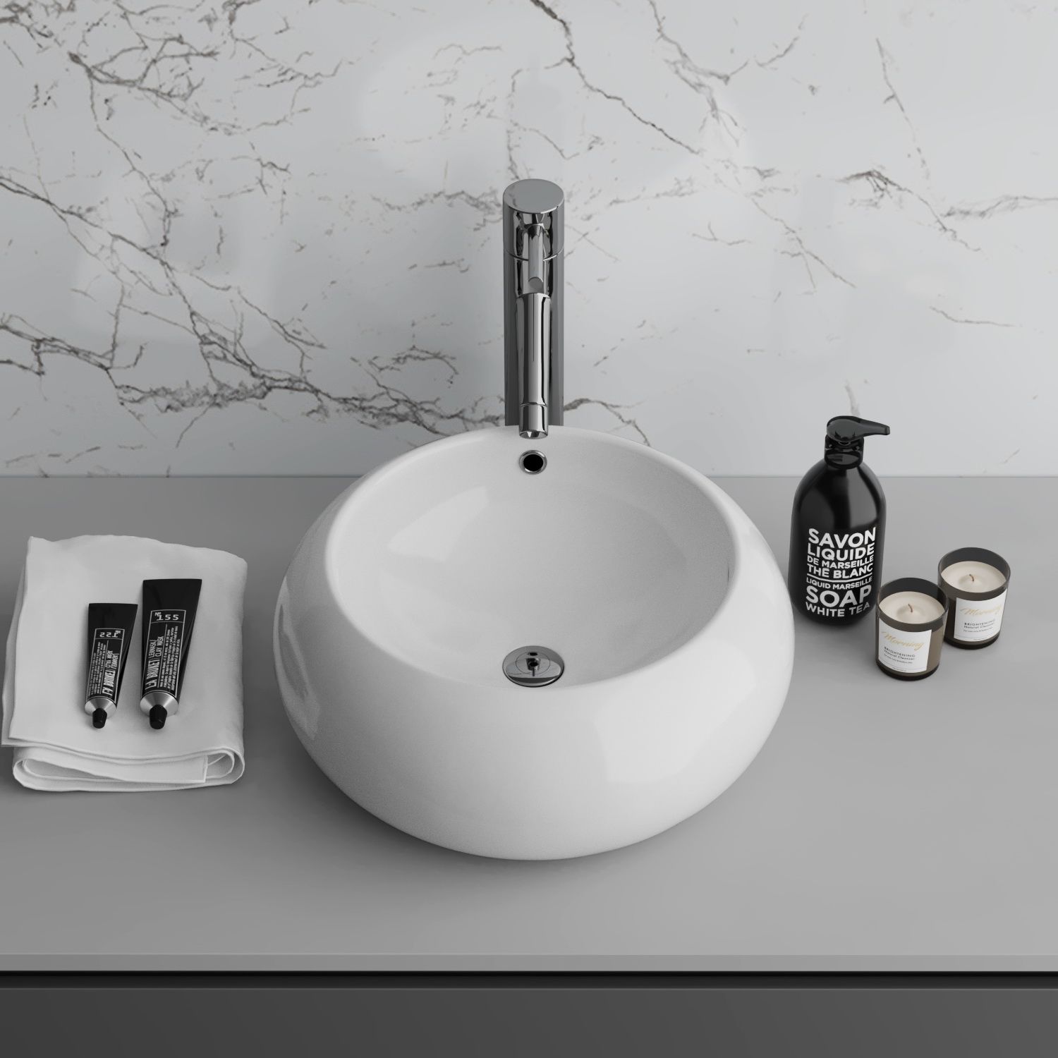 Умывальник накладной Grossman 42x42, GR-3010