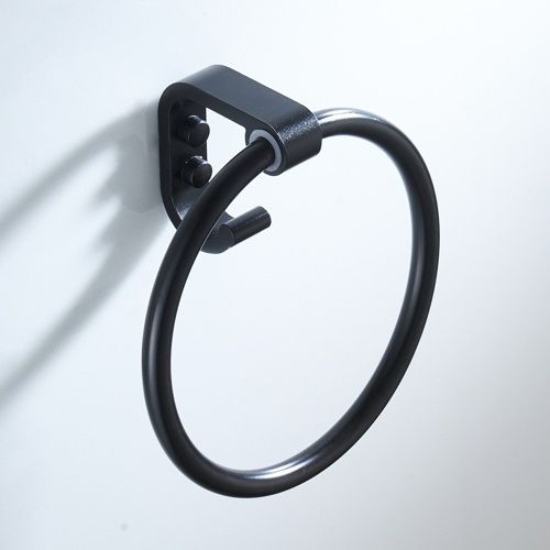 Кольцо для полотенца (черный) Ledeme L5504