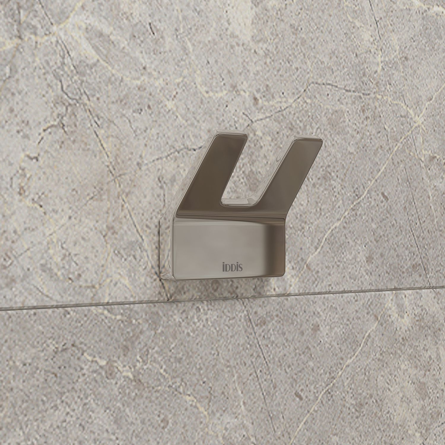 Крючок двойной, сплав металлов хром, Iddis Slide, SLISC20i41