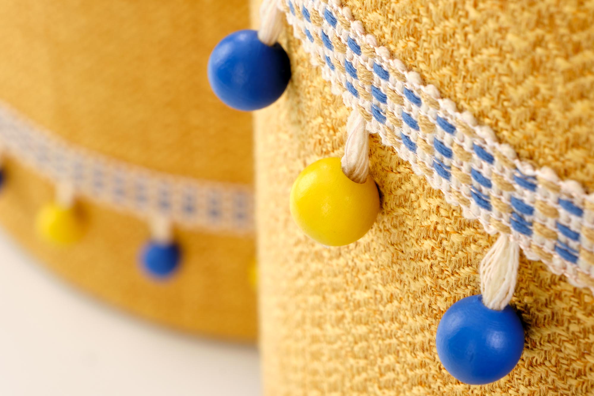 Комплект Halmar Grado (2 пуфа) желтый, V-CH-GRADO-PUFA-ZOLTY