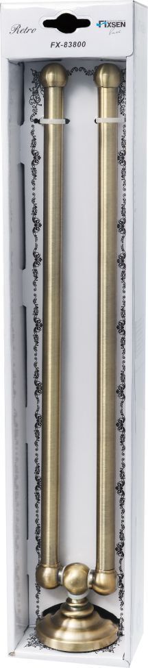 Полотенцедержатель рога 2-ой Fixsen Retro, FX-83802A