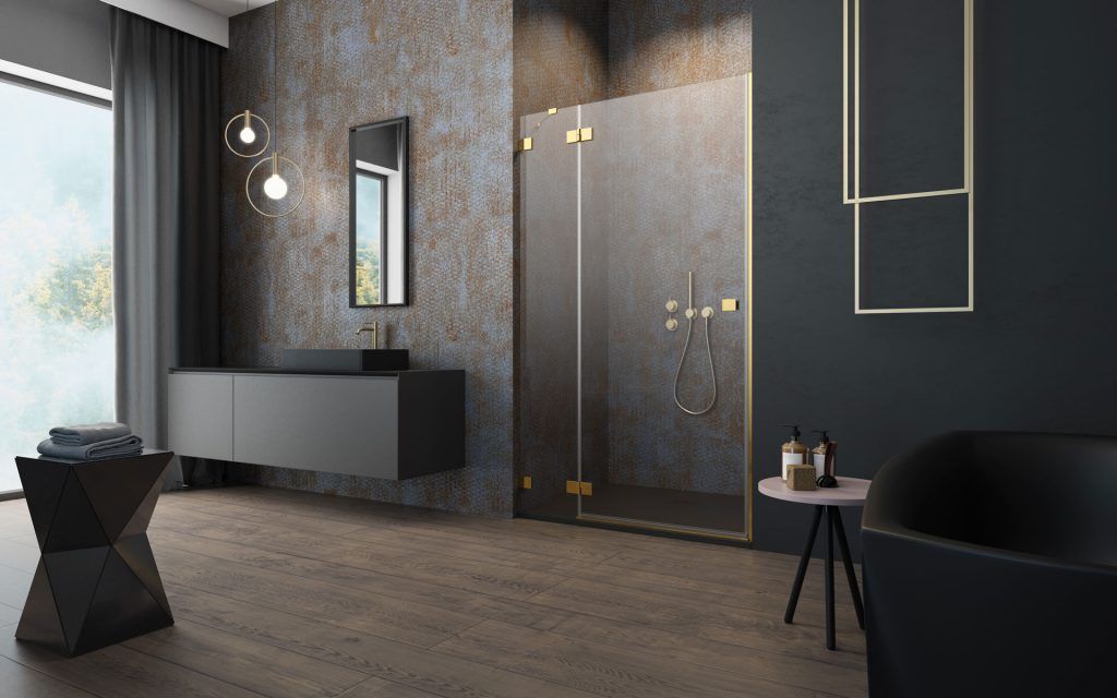 Душевая дверь Radaway Essenza Pro Gold DWJ